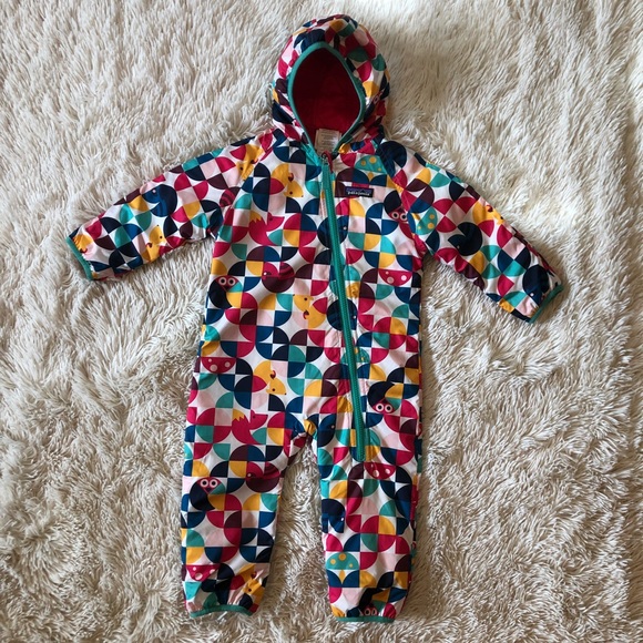 Patagonia Other - Adorable Reversible Patagonia Baby Snowsuit ⛄️